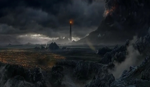 lord of the rings mordor landscape