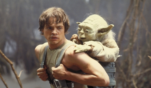 luke skywalker jedi training