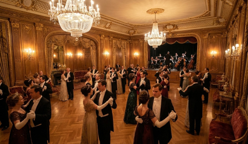luxury ballroom dance titanic