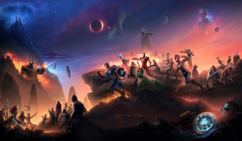 marvel endgame scene