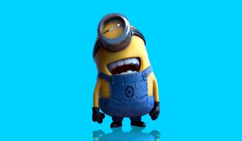 minions laughing moment