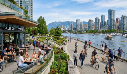 modern city lifestyle vancouver