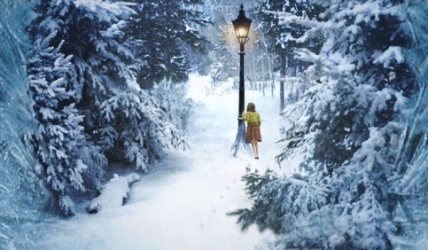 narnia lamp post scene