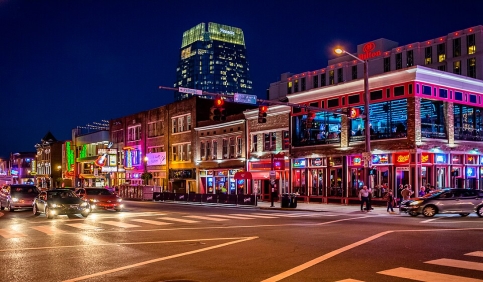 nashville broadway lights