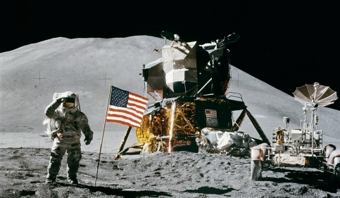 neil armstrong moonwalk