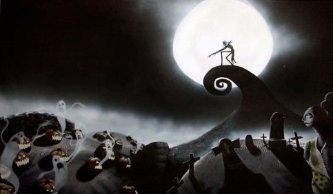 nightmare before christmas halloween town