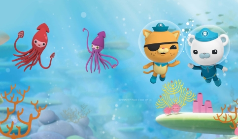 octonauts crew in action