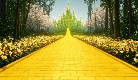 oz yellow brick road