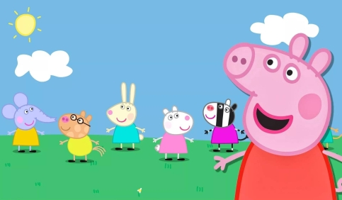 peppa pig and friends