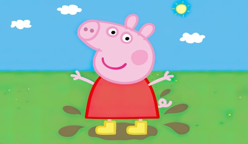peppa pig animated character