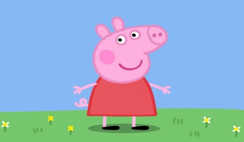 peppa pig happy smile