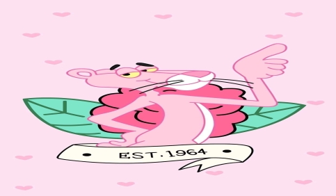 pink panther thumbs up