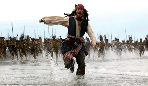 pirates of the caribbean epic scene