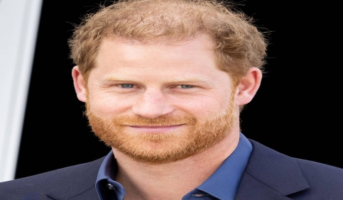 prince harry smiling portrait