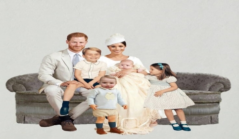 prince harry with family