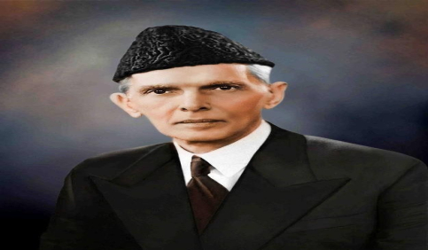 quaid e azam portrait