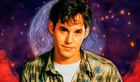 xander harris portrait moon background buffy the vampire slayer