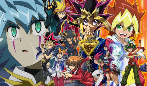 yu gi muto yu gi oh anime characters collage